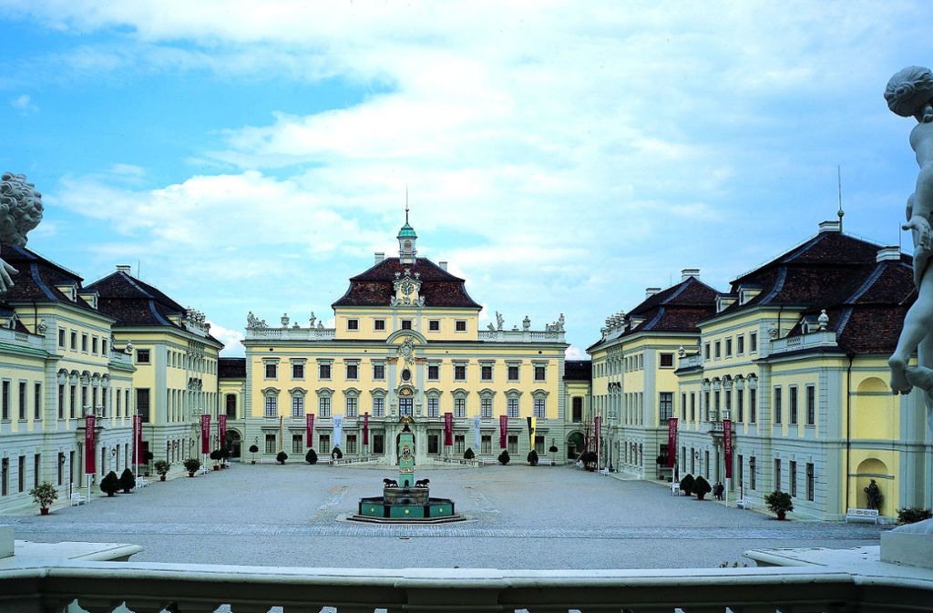 Das Schloss Ludwigsburg lockt 350 000 Besucher pro Jahr an.