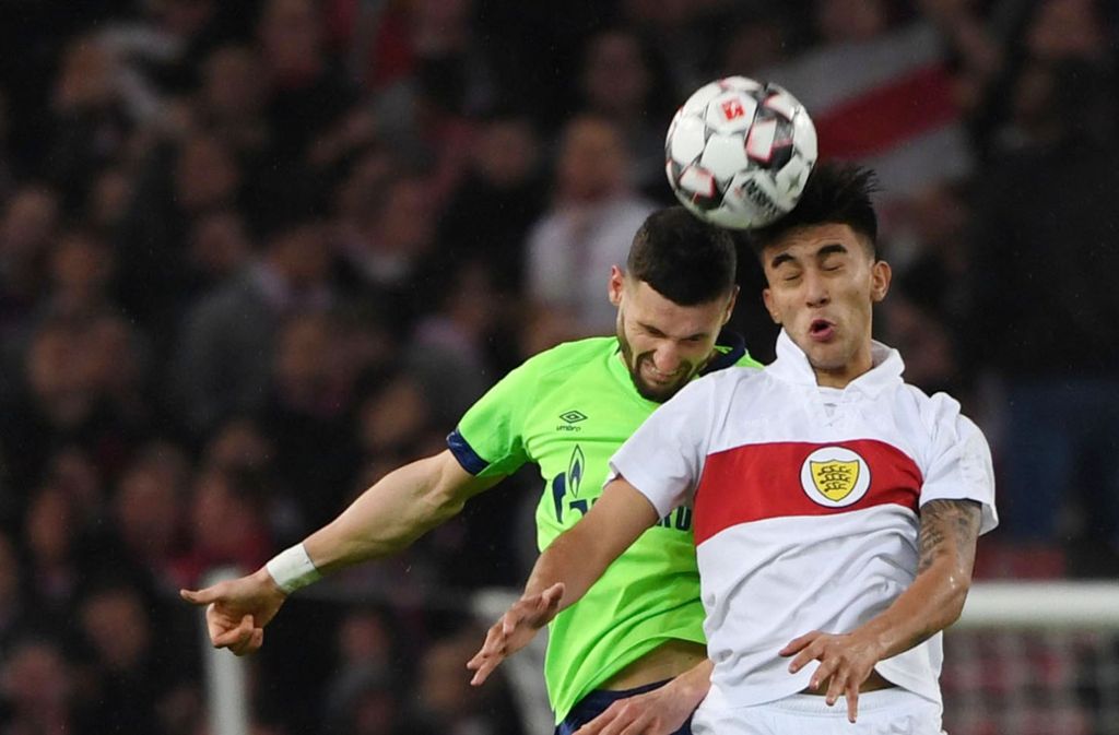 Per Kopf erzielte Nicolas Gonzalez den Anschlusstreffer für den VfB. Es keimte noch einmal Hoffnung auf.
