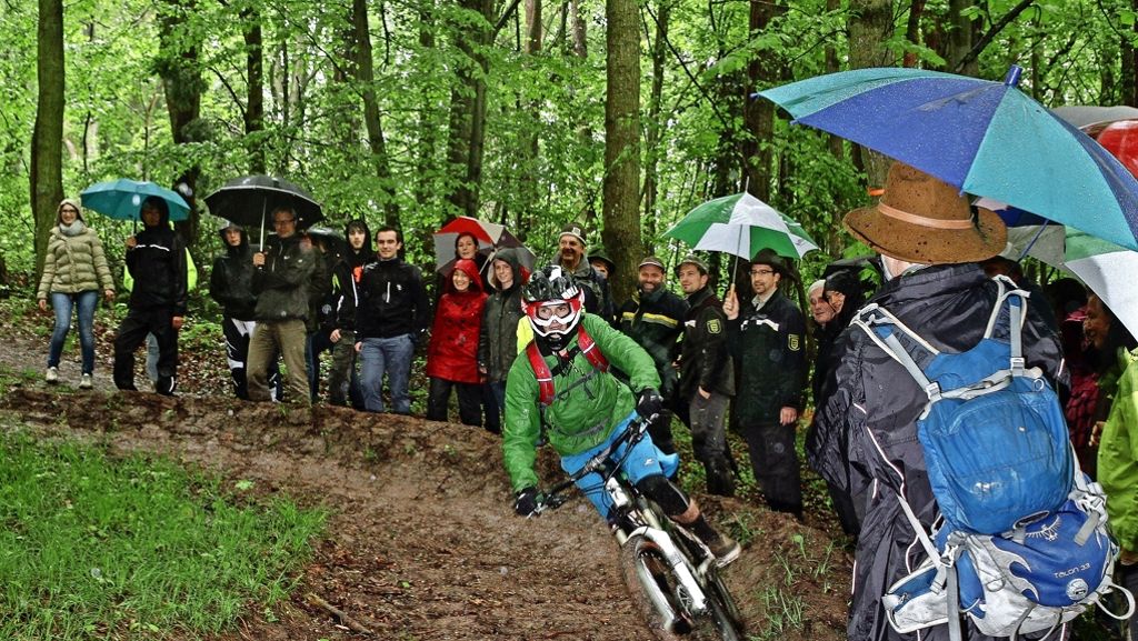 Herrenberg: Neue Mountainbike-Piste: Eine Rarität windet sich bergab