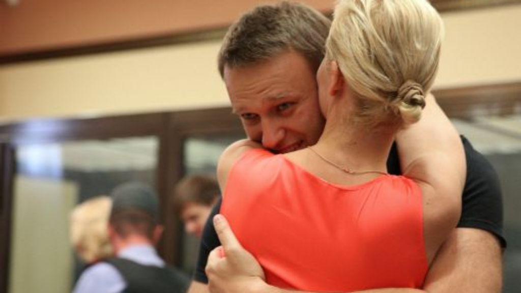 Alexej Nawalny: Kremlgegner vorübergehend wieder in Freiheit
