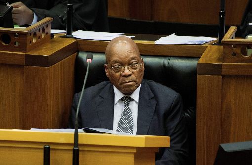 Der südafrikanische Präsident Jacob Zuma muss sich am Dienstag einer weiteren Misstrauensabstimmung im Parlament stellen. Foto: AFP