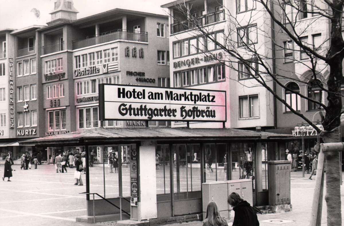 1985 ist das Hotel am Marktplatz geschlossen worden.