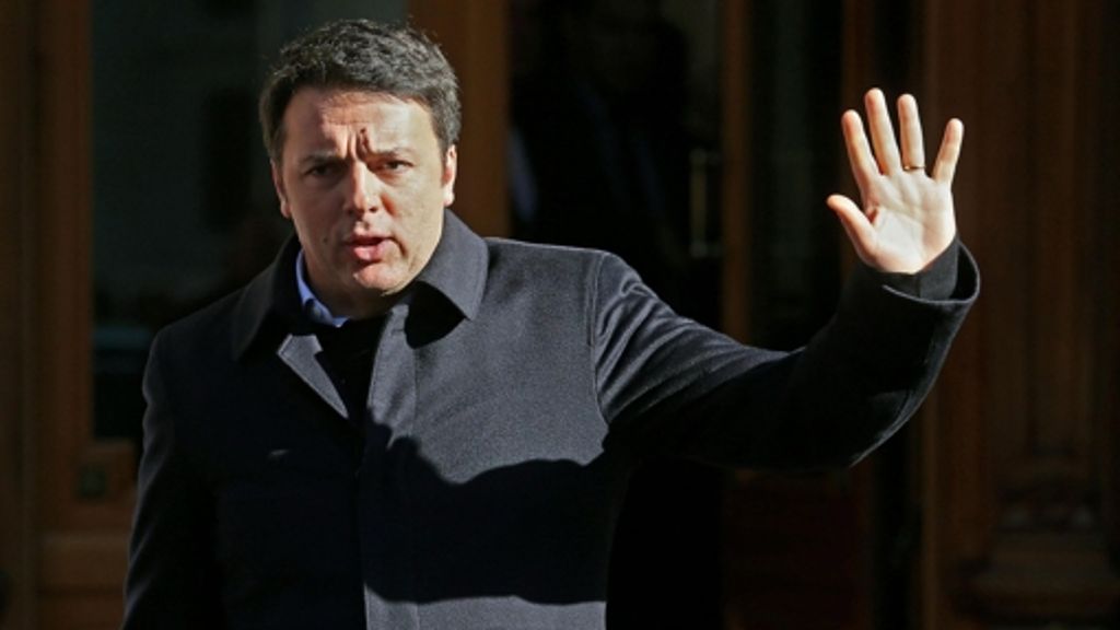 Reaktion auf die Wahl in Griechenland: Renzi unter Druck von links