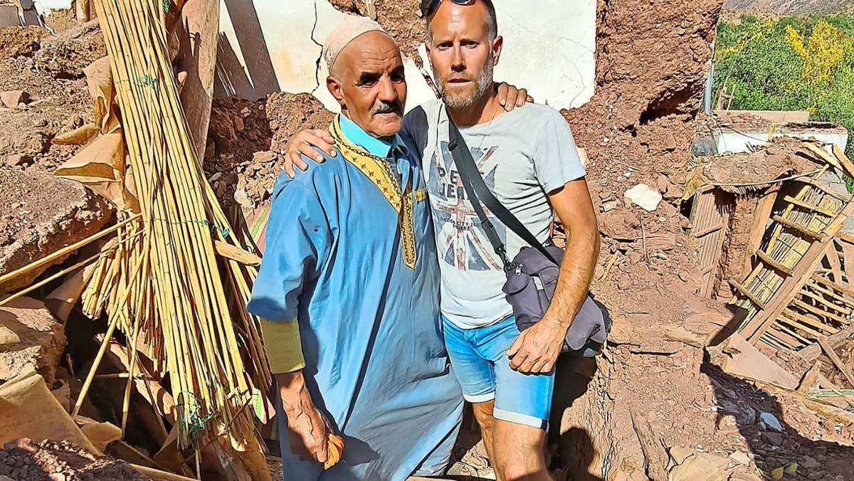 Engagement eines 43-Jährigen für Marokko: Thorsten Göser hilft Erdbebenopfern in Marokko