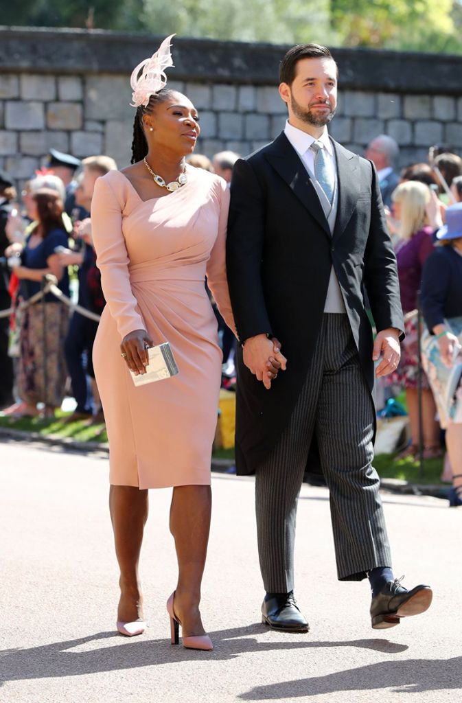 Tennisstar Serena Williams (mit ihrem Ehemann Alexis Ohanian) ist eine Freundin von Meghan Markle