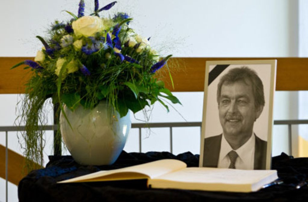 Der damalige Stuttgarter Polizeipräsident Thomas Züfle war im Juni 2013 bei einem Verkehrsunfall ums Leben gekommen. Foto: dpa