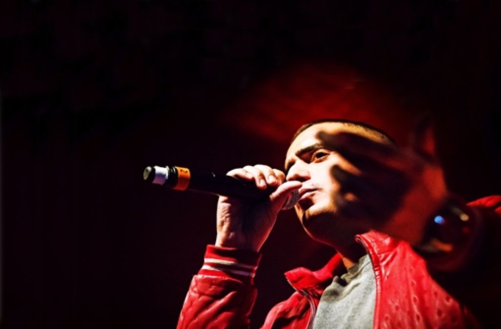 Haftbefehl im LKA: einer der beliebtesten Gangsta-Rapper beim Stuttgart-Konzert am Mittwoch. Foto:  