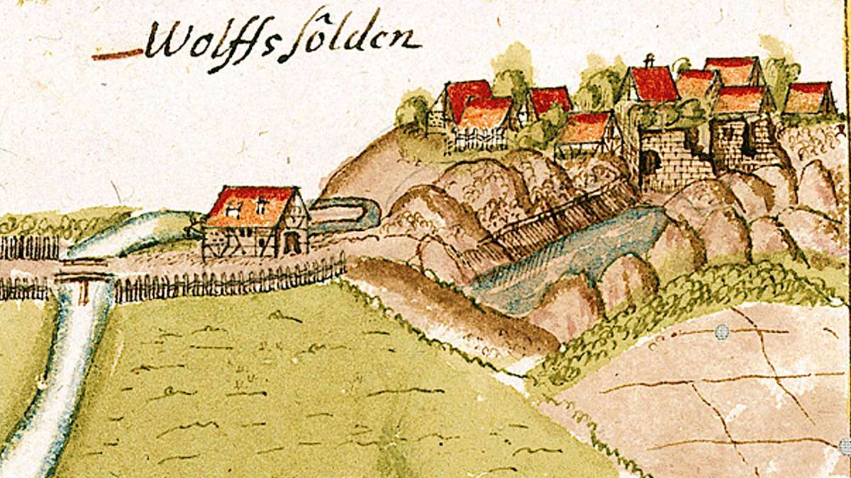 Historisches aus Affalterbach: Burg Wolfsölden hat besondere Bedeutung