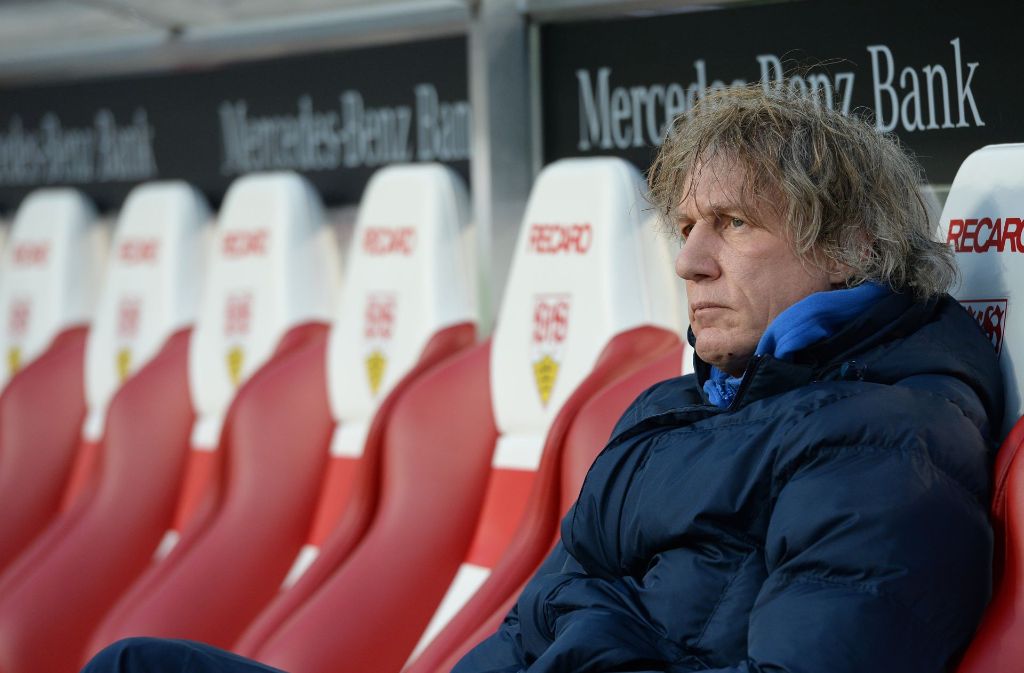 Bochums Trainer Gertjan Verbeek traf in Stuttgart auf ehemalige Schützlinge.