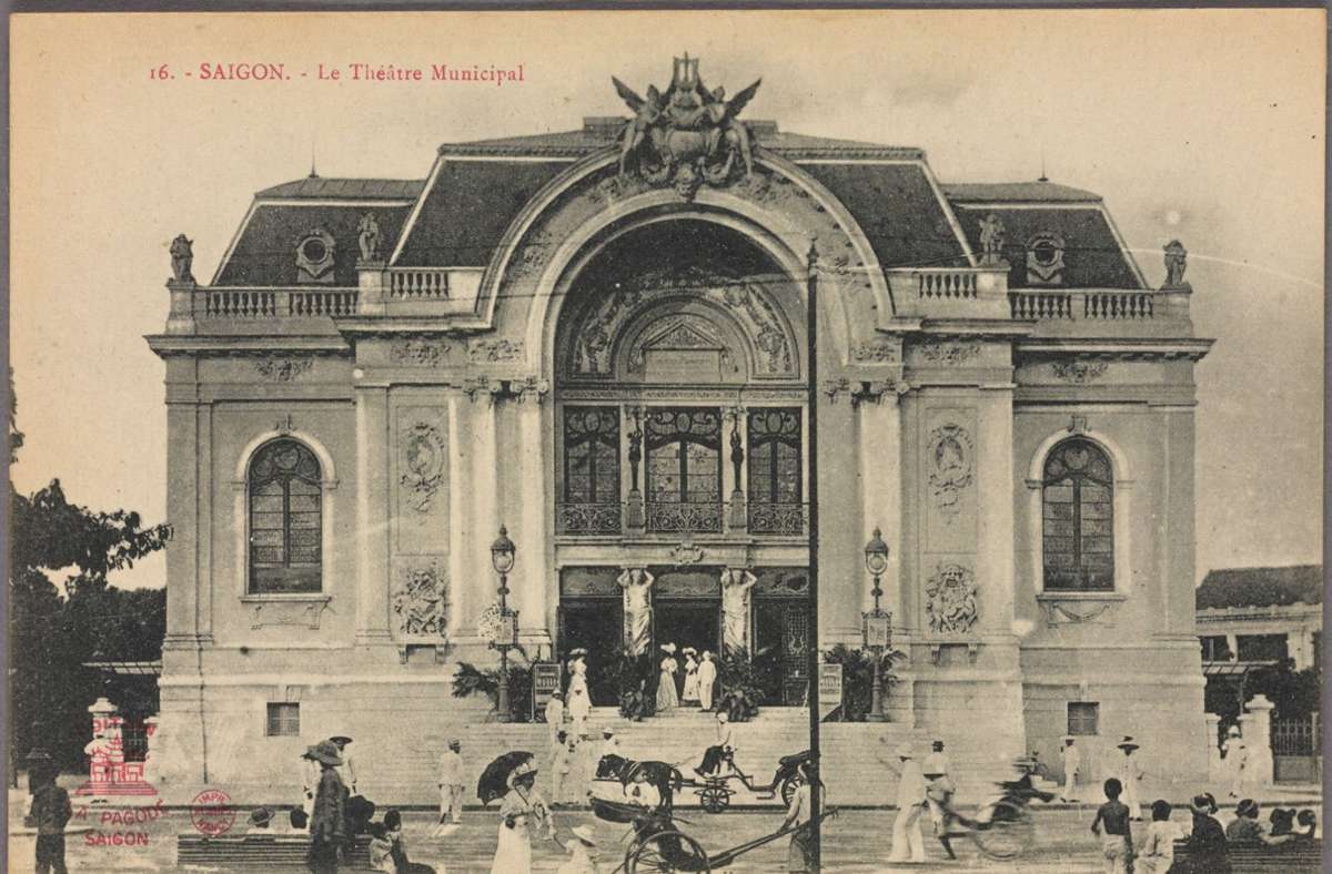 Die Oper von Saigon stammt aus der französischen Kolonialzeit.