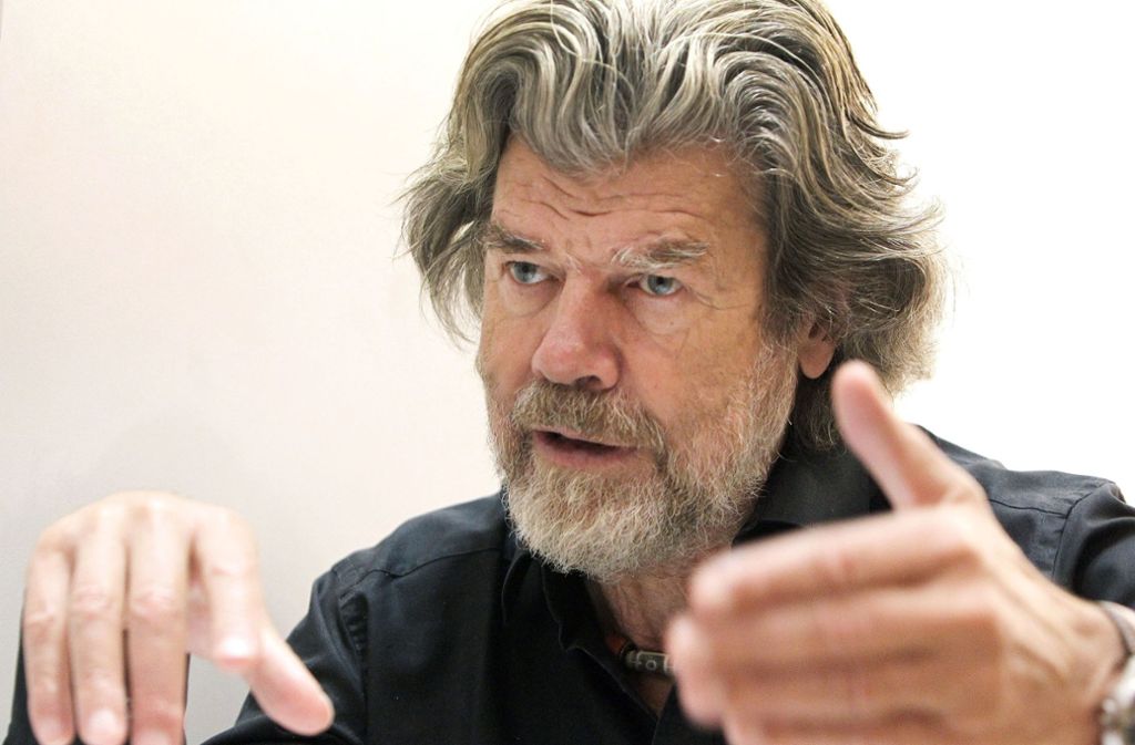 Einer Diskussion und kontroversen Thesen nie abgeneigt: Reinhold Messner