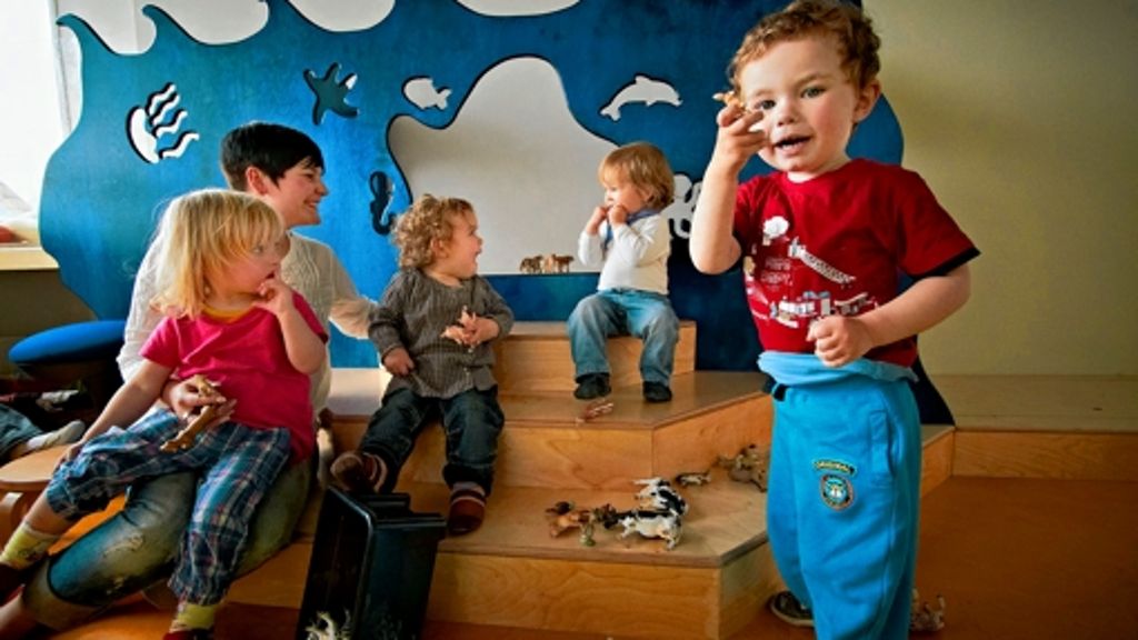 Kindergarten in Hedelfingen: Spielen über den Dächern