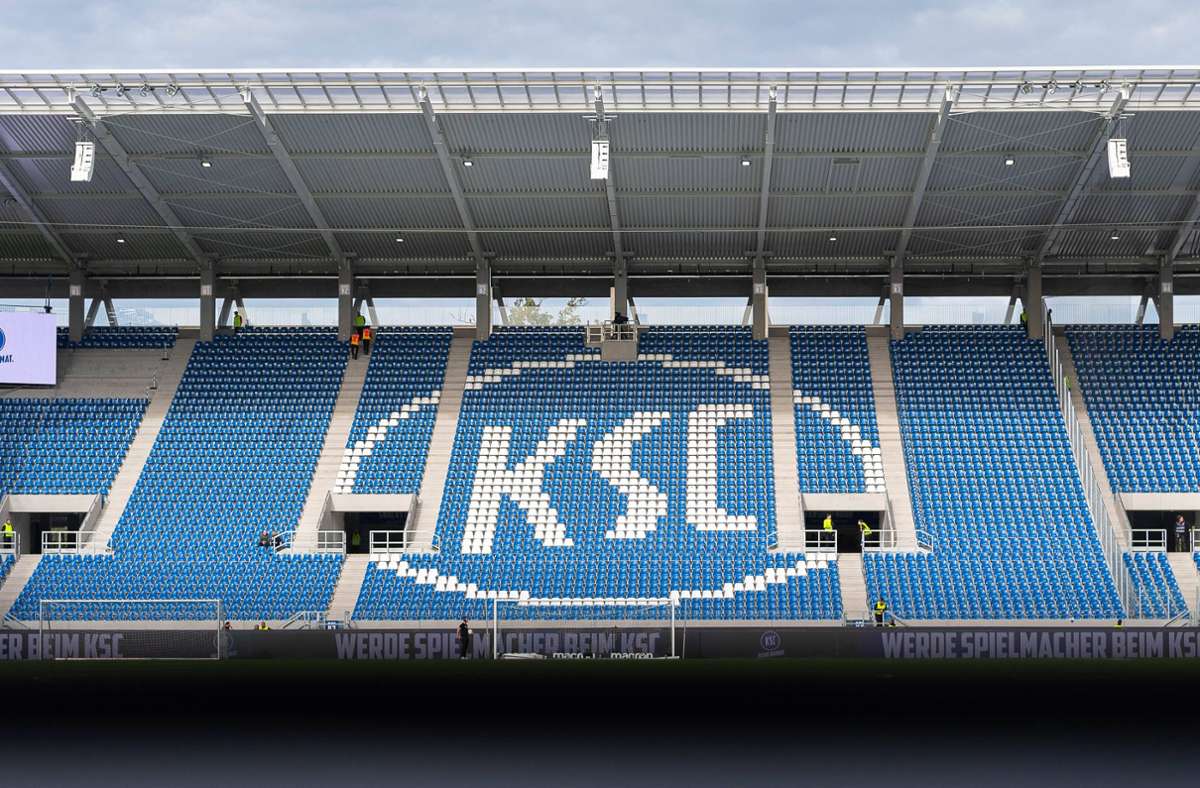 Der Karlsruher SC wurde am Wochenende offenbar Opfer eines Hacker-Angriffs (Symbolbild). Foto: IMAGO/Eibner/IMAGO/Eibner-Pressefoto/Wolfgang Frank