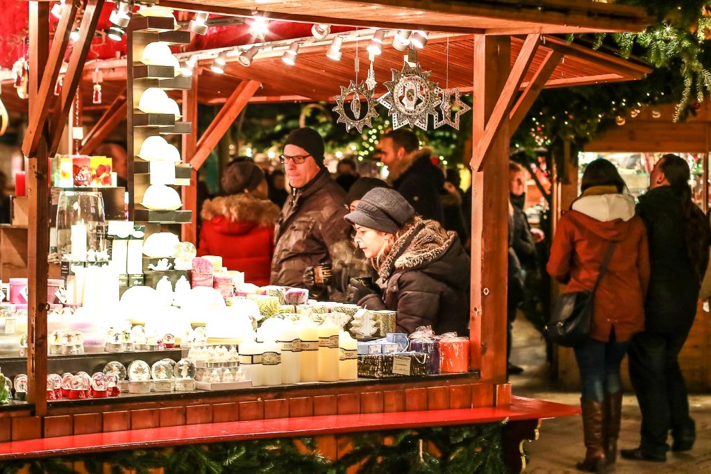 Impressionen vom barocken Ludwigsburger Weihnachtsmarkt.