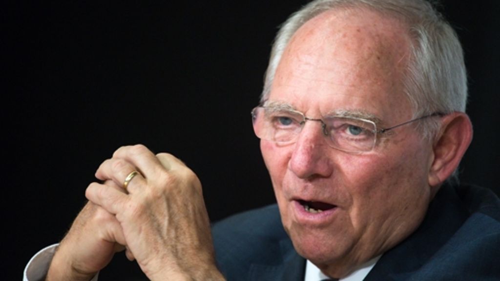 Überschuss für Haushalt 2015: Schäuble mit 12,1 Milliarden Euro im grünen Bereich