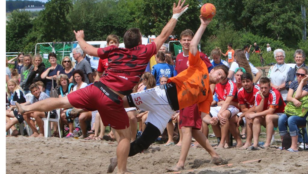 Beachhandball SpVgg Renningen: Bei der Anmeldung ist Tempo  gefragt