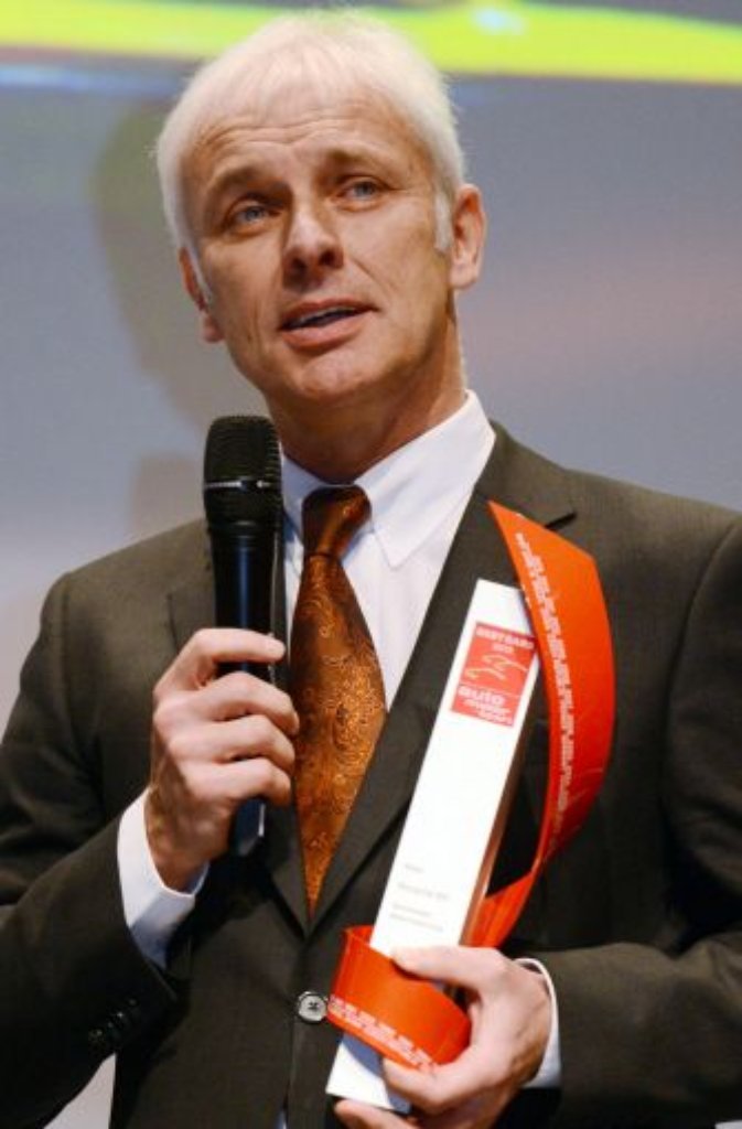 Der Vorstandsvorsitzende der Porsche AG, Matthias Müller