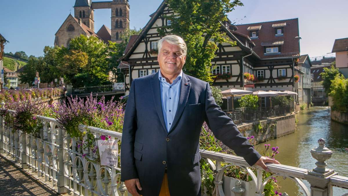 Markus Grübel kandidiert im Wahlkreis Esslingen: Der Lokalmatador gilt als Favorit