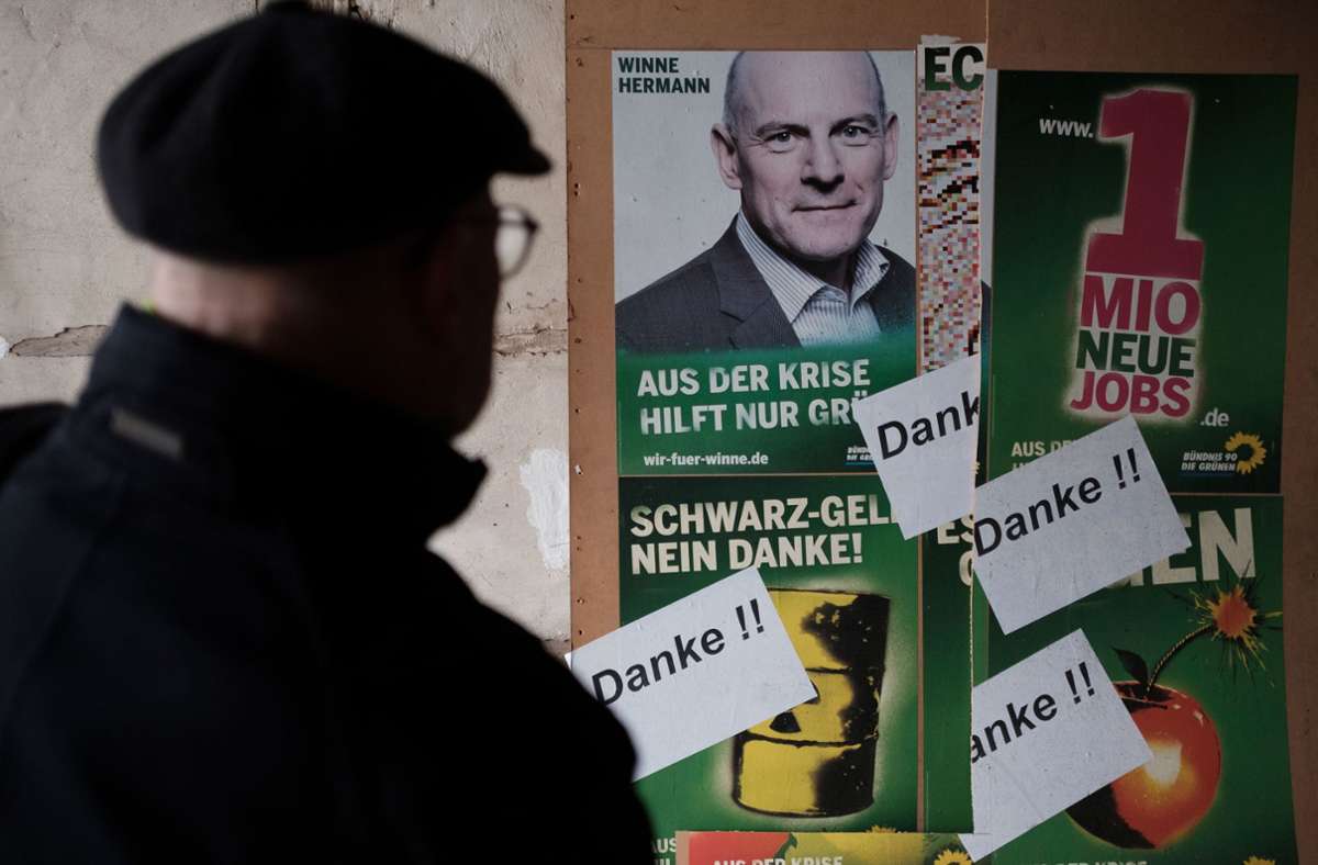 In der Scheune befindet sich eine Wall of Fame der Hermann-Wahlplakate.