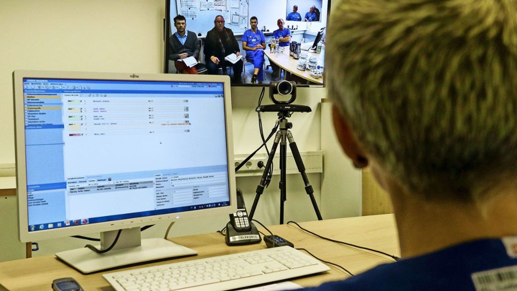 Telemedizin im Klinikum Ludwigsburg: Visite per Videoschaltung