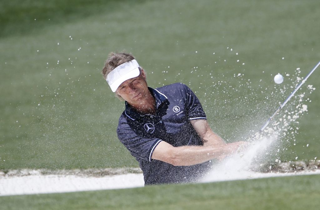 Die besten Bilder von Bernhard Langer beim Golf-Masters in Augusta.