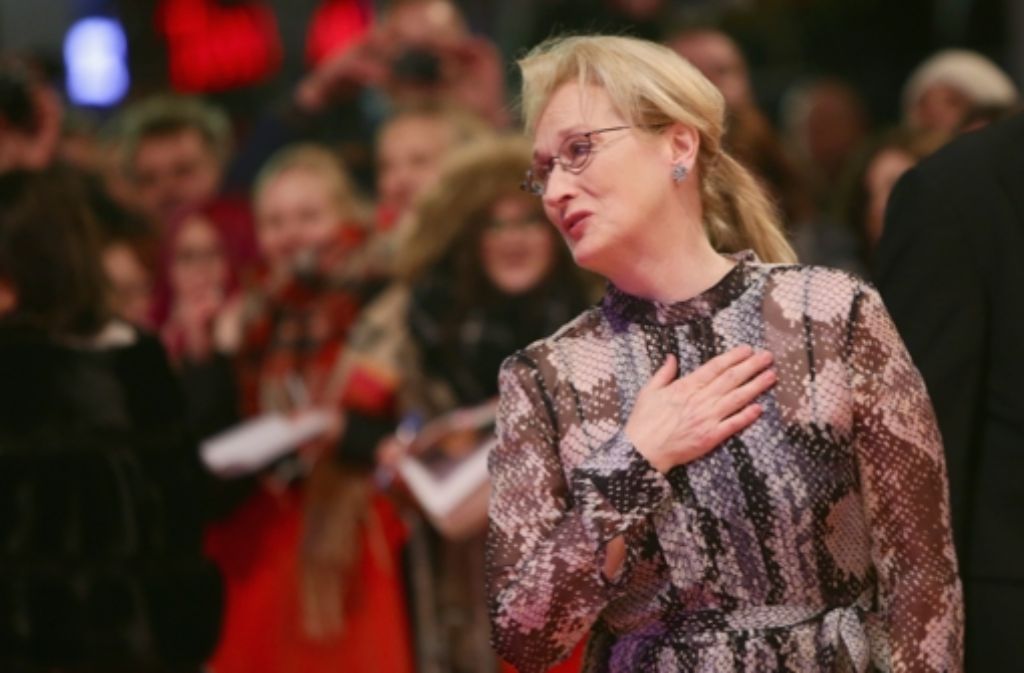 Die Jury-Präsidentin Meryl Streep