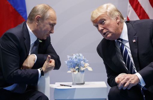 Zwischen Wladimir Putin und Donald Trump gibt es vieles zu klären. Foto: AP