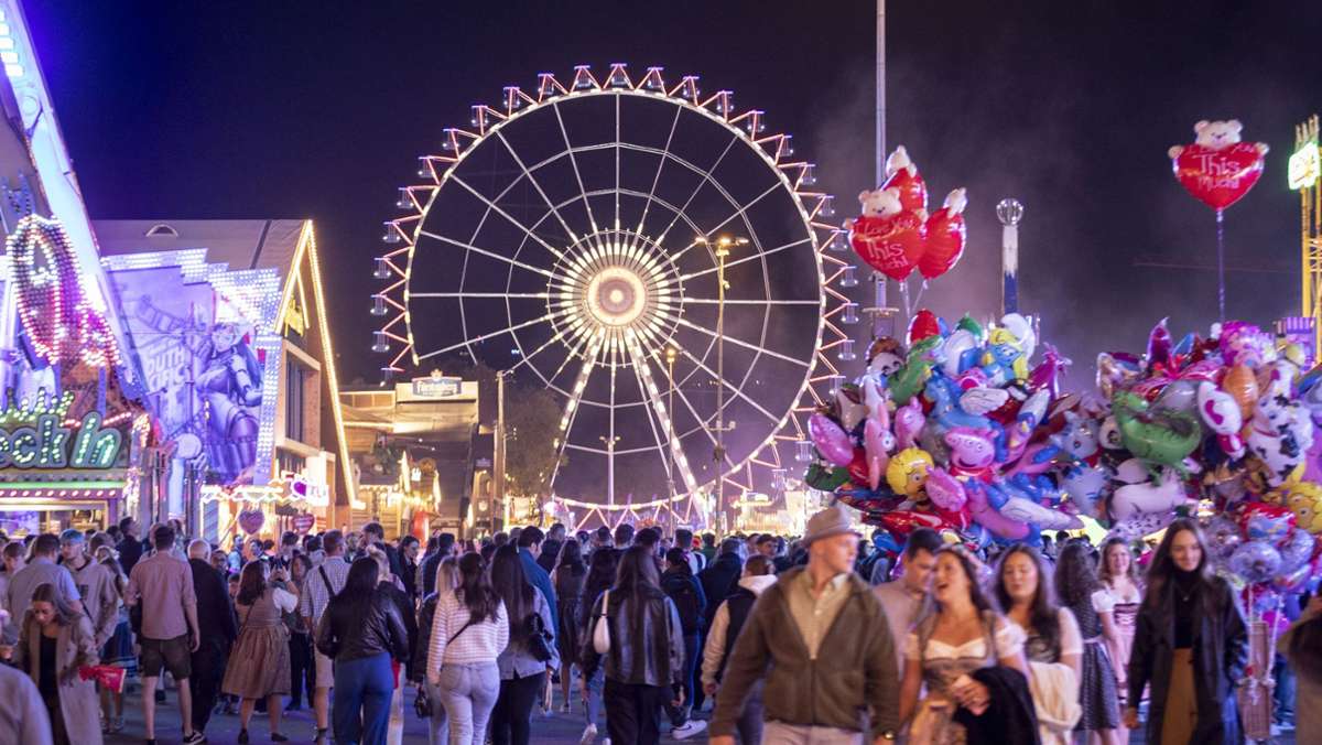 Cannstatter Volksfest: Zwei Millionen Besucher zur Halbzeit
