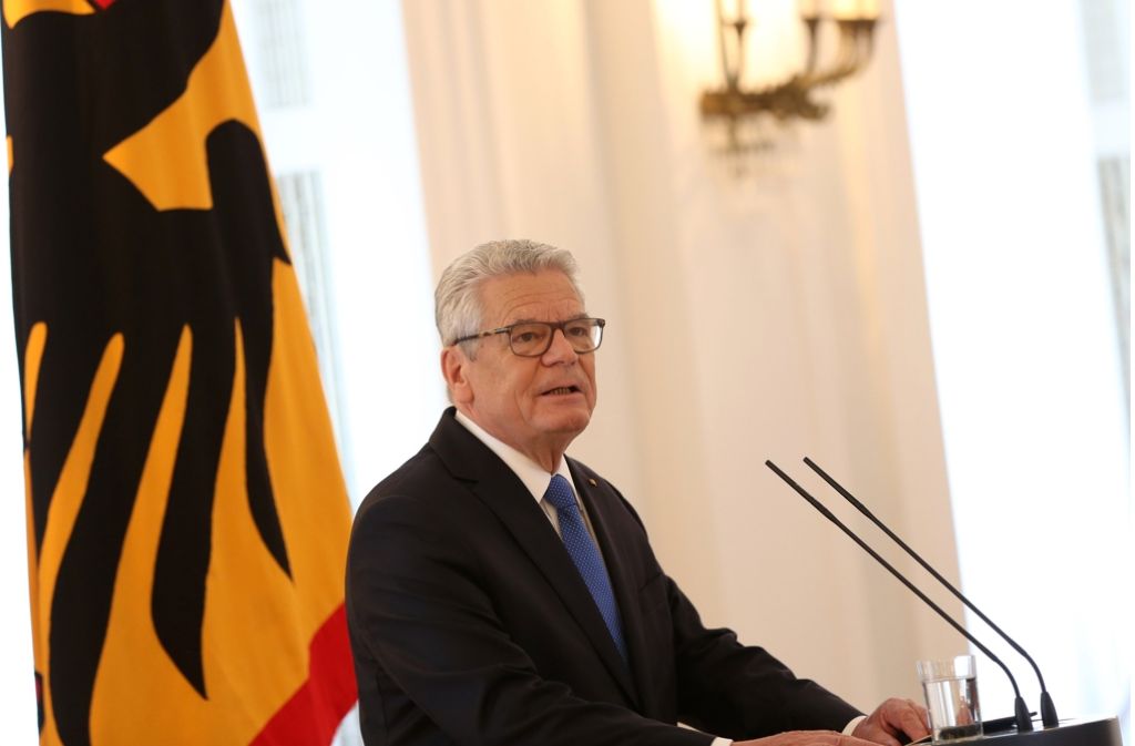 Joachim Gauck wird nicht noch einmal als Bundespräsident zur Verfügung stehen.