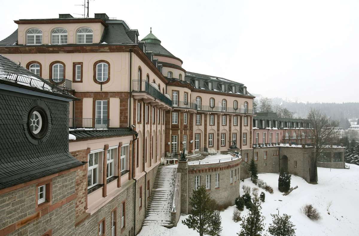 Steht auch leer: das Schlosshotel Bühlerhöhe .