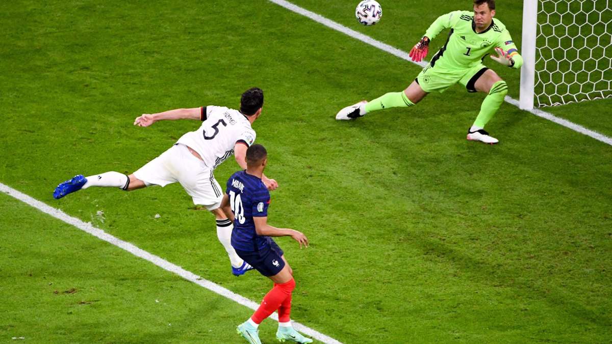 Deutschland gegen Frankreich bei der EM 2021: Mats Hummels wird zur tragischen Figur