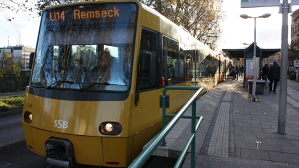 Stadtbahn in Bad Cannstatt: U 14 fährt nicht
