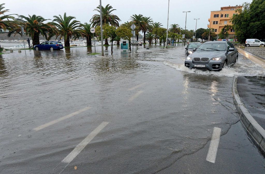 In Kroatien gab es eines der schwersten Unwetter seit Jahrzehnten.
