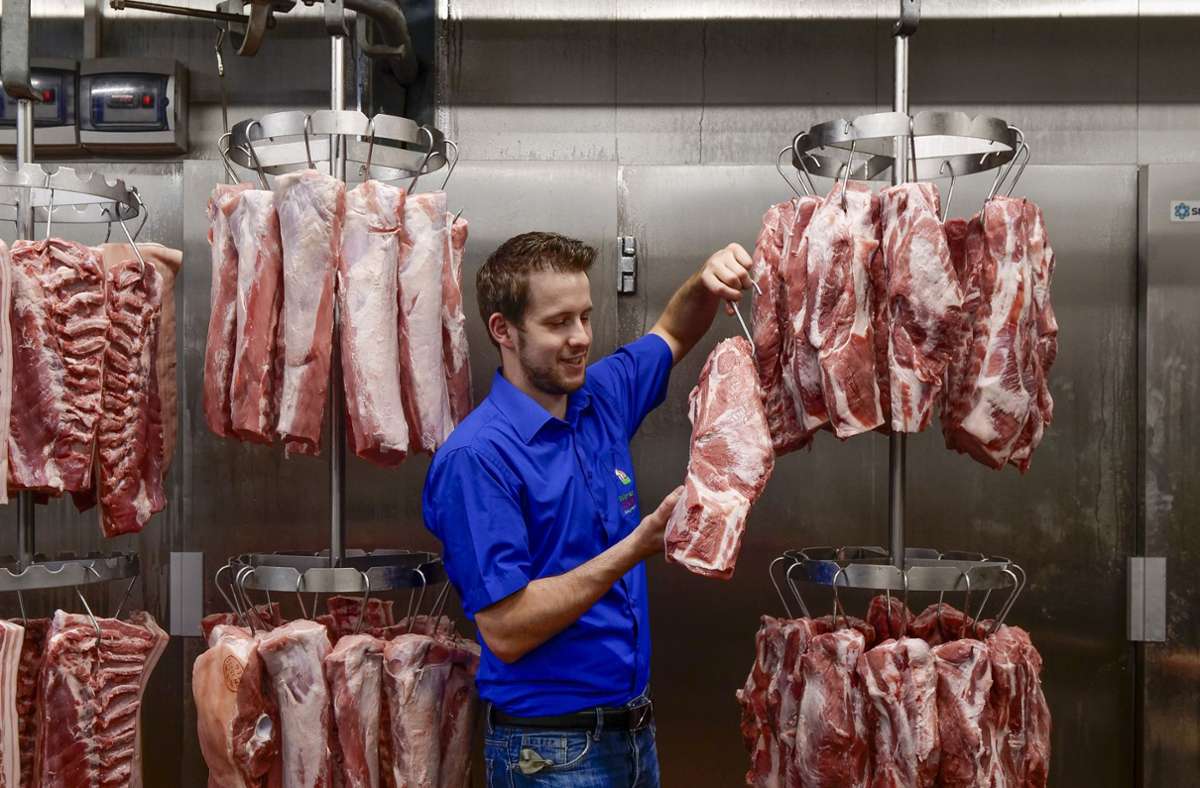 Kennt sich aus mit Fleisch: Andreas Brosi aus Möglingen ist Metzgermeister und seit einiger Zeit auch Fleischsommelier.