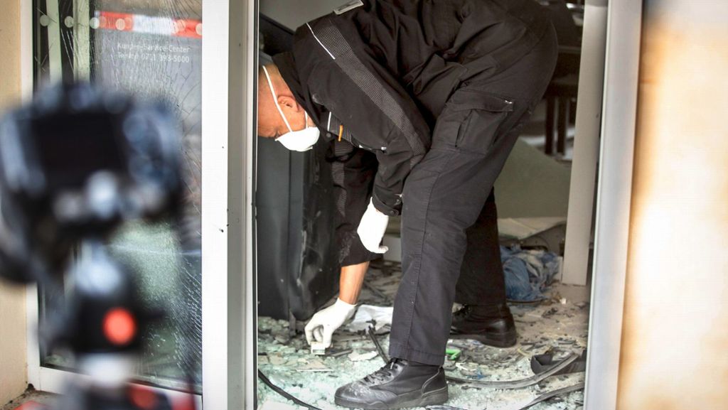 Angriff auf Geldautomaten: LKA ermittelt gegen Bankomat-Bomber