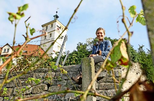 Will eine moderne Weinkönigin sein: Carolin Klöckner aus Vaihingen/Enz. Foto: factum/Bach