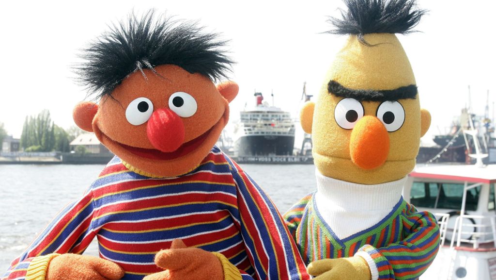  Die Sesamstraße rudert zurück: Das Powerpärchen Ernie und Bert sei doch nicht schwul. Nur gute Freunde. Ja was denn nun? 