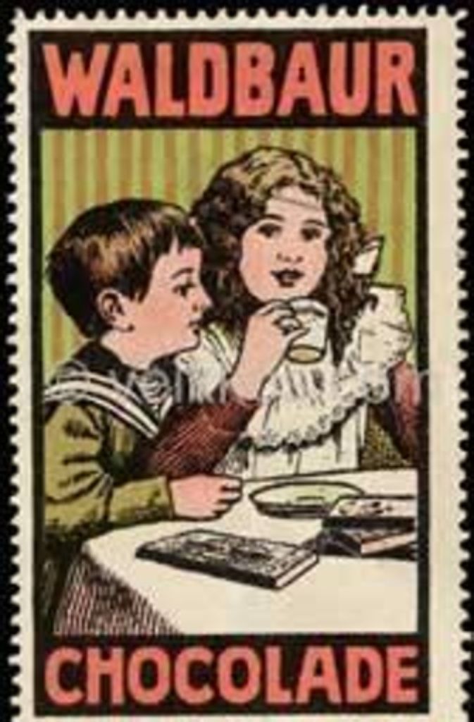 Bis heute bekannt sind die Waldbaur-Katzenzungen. Diese alte Briefmarke aus Papier wurde seit zirka 1850 von Behörden, Anwälten, Notaren und Firmen zum Verschließen der Post verwendet.