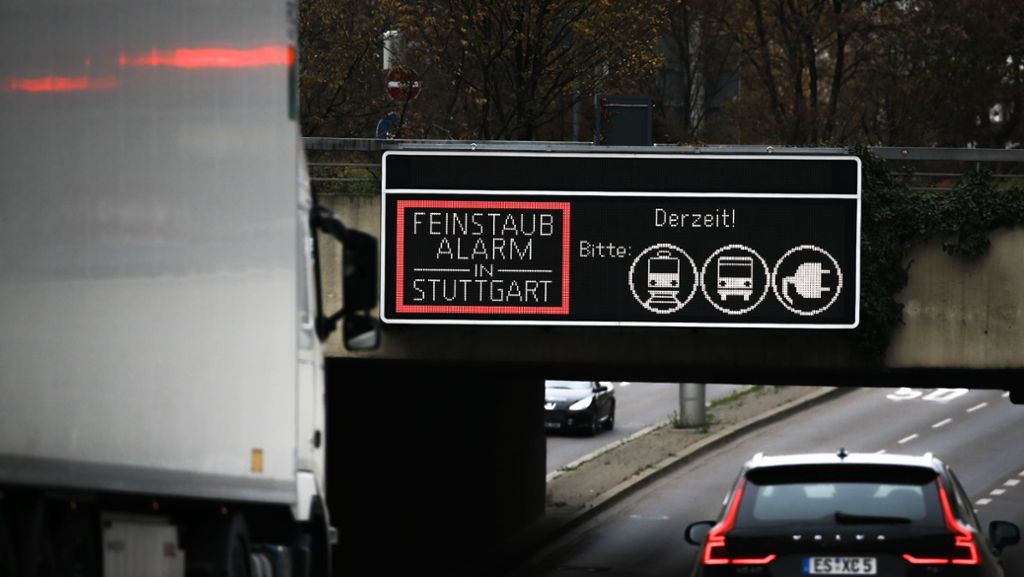 Stuttgart: Feinstaubbelastung deutlich gestiegen