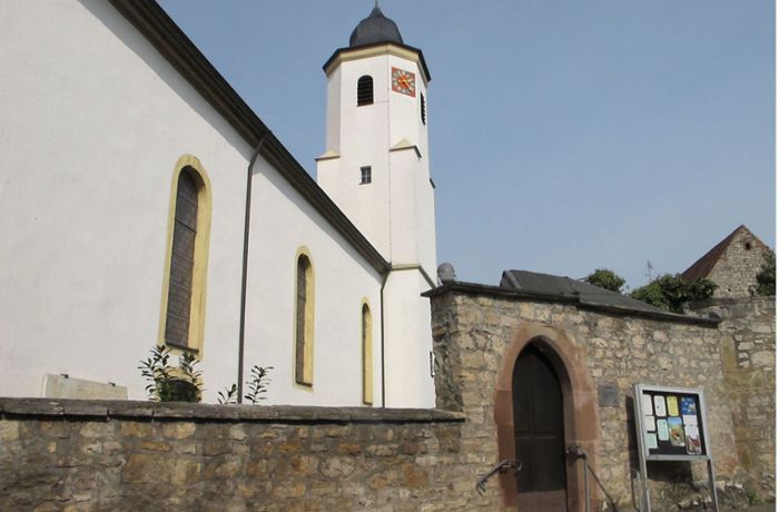 Die St.-Barbara-Kirche wird saniert
