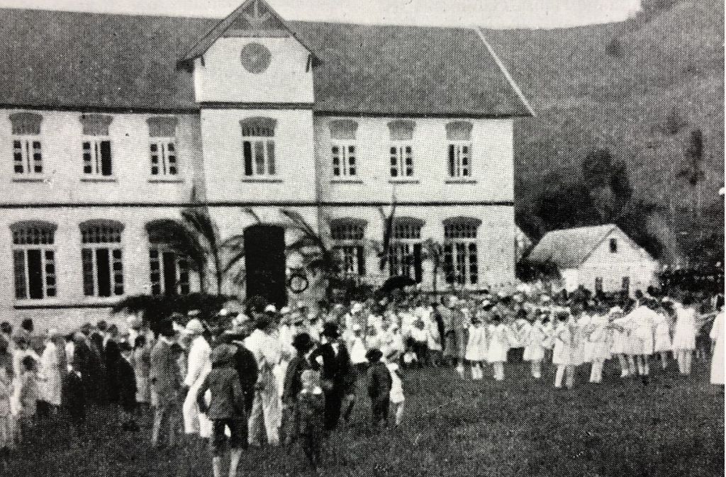 Die alte Schule in Hansa-Hammonia.