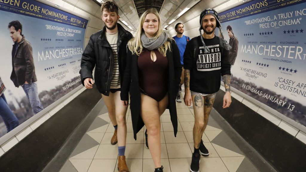 „No Pants Subway Ride“: Ohne Hose in die Bahn