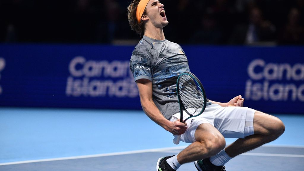 ATP Finals in London: Alexander Zverev nach Sieg gegen Medwedew im Halbfinale