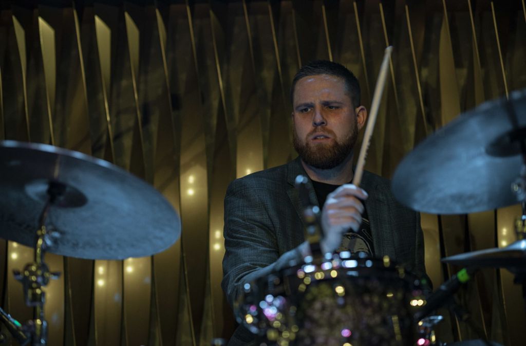 Der Drummer Grant Schroff