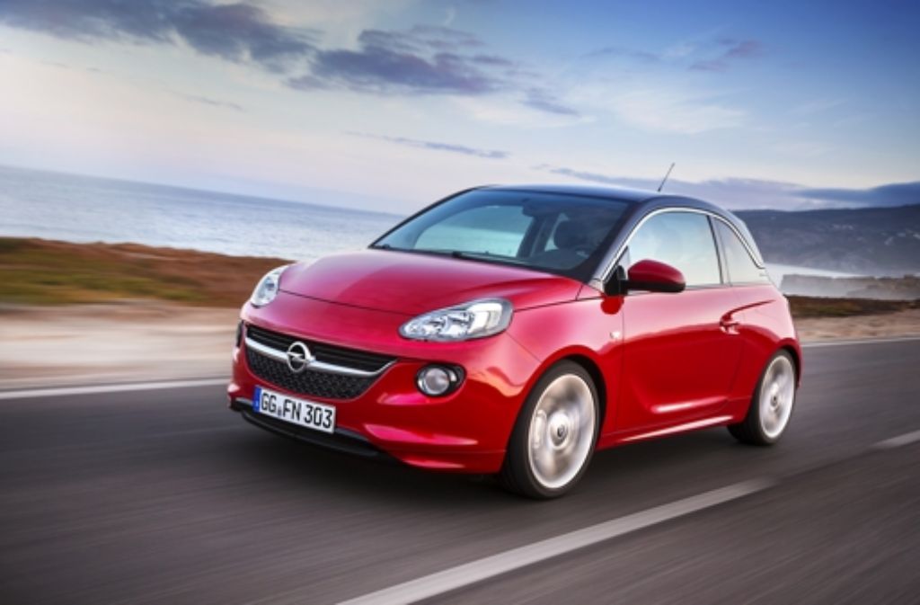 Der Adam von Opel ist das beliebteste Mini Car.