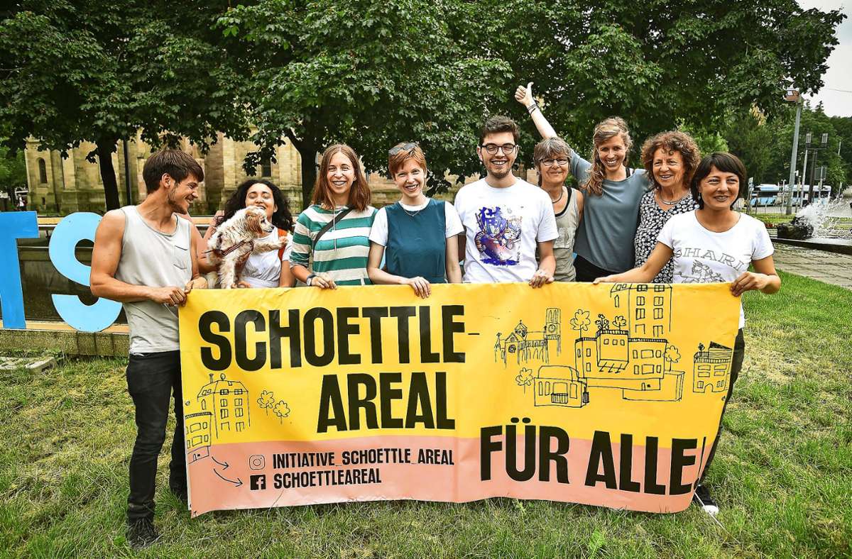 Eine Bürgerinitiative macht sich für ein neues  Wohnquartier auf dem Schoettle-Areal stark. Foto: / Foto: Lichtgut/Ferdinando Iannone
