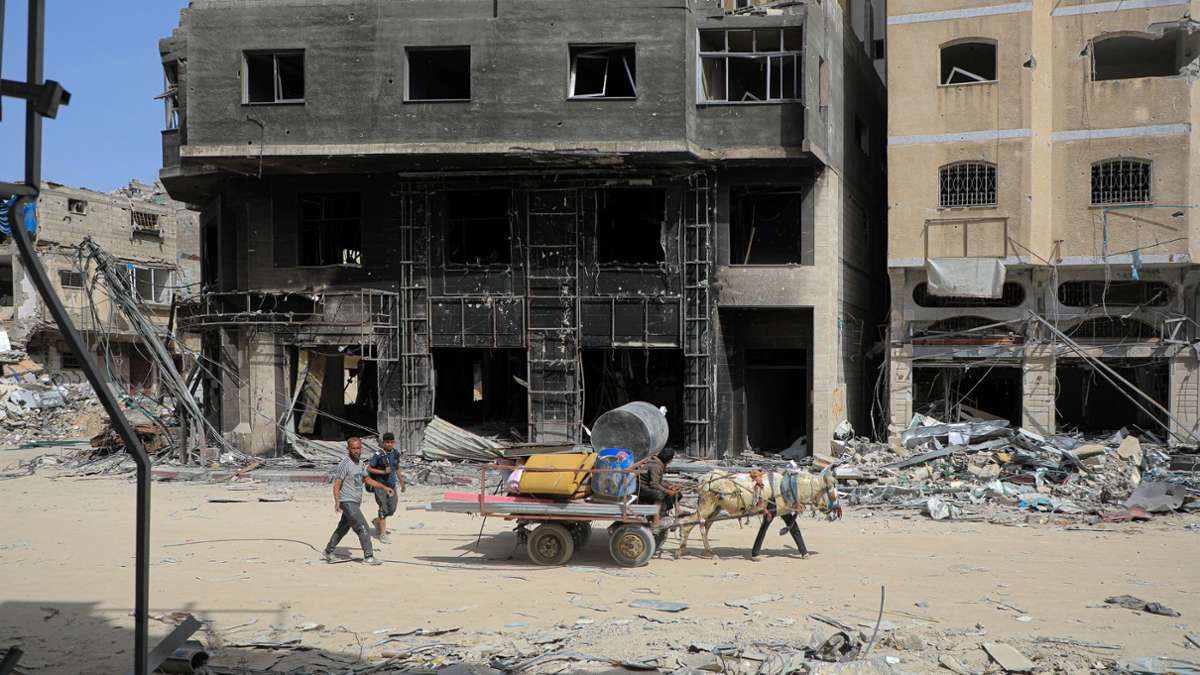 Zerstörung überall: Bis Ende Februar wurden nach Angaben des UN-Satellitenzentrums mehr als 31.000 Gebäude zerstört.
