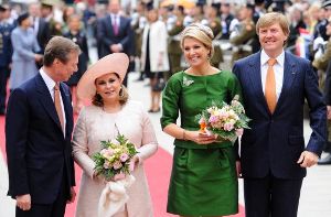 Máxima und Willem-Alexander zu Besuch in Luxemburg