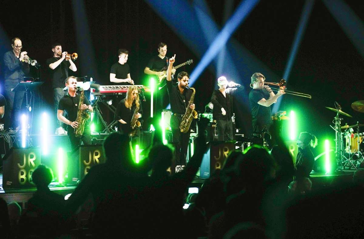 Ein Highlight des Festivals: die 2014 von Roma Sladek gegründete Jazzrausch Bigband