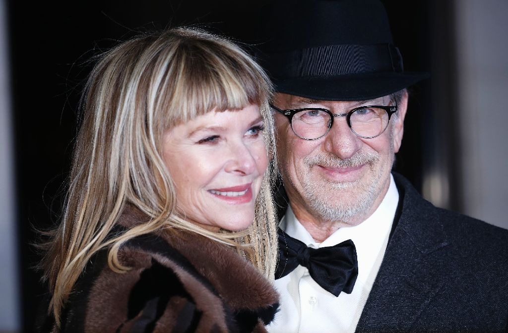 Star-Regisseur Steven Spielberg zeigte sich an der Seite seiner Frau, der Schauspielerin Kate Capshaw.